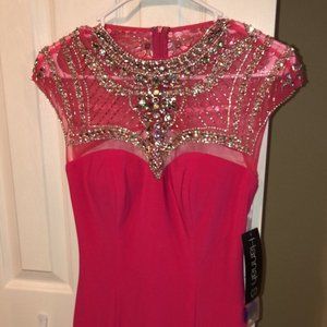 Beaded Semi Formal Dress